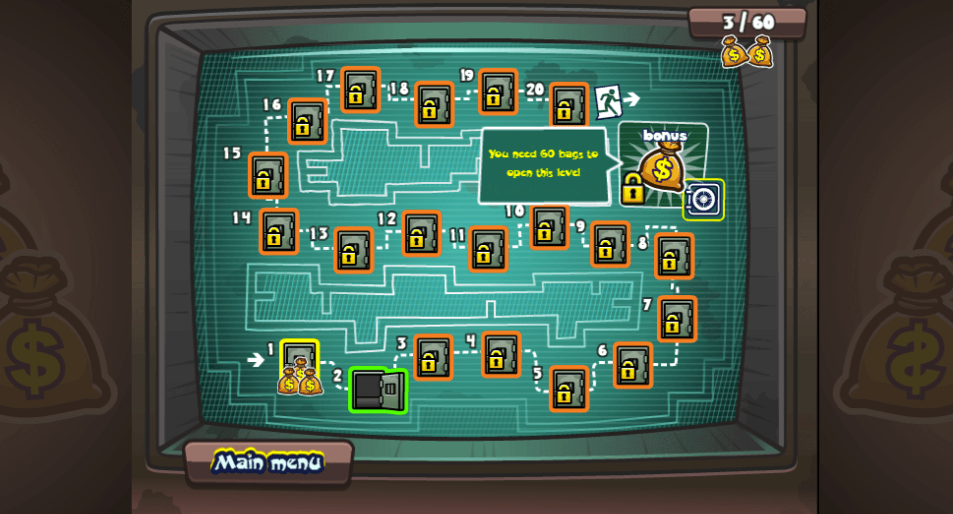 Money Movers 3 character action